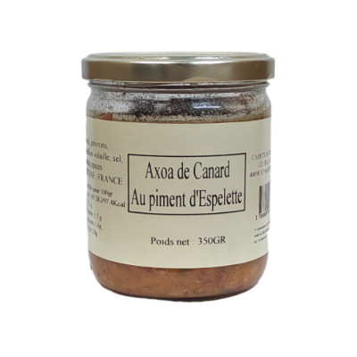 Axoa de canard au piment d'Espelette