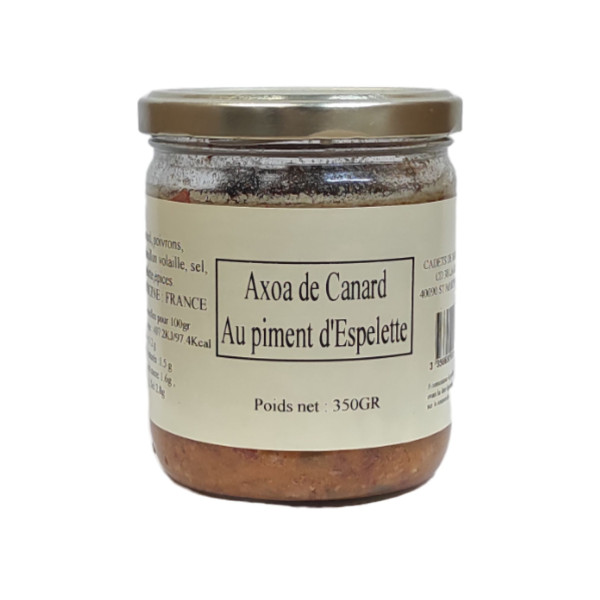 Axoa de canard au piment d'Espelette