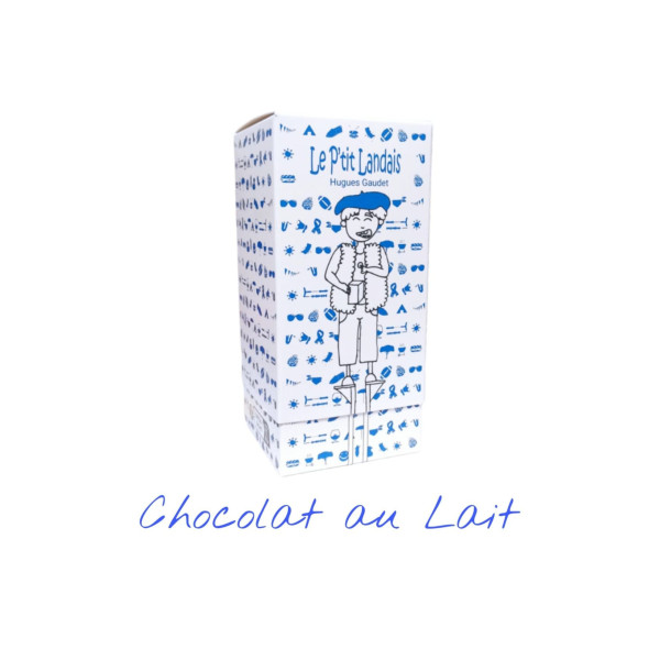 P'tit Landais - chocolat lait - Un bain au chocolat