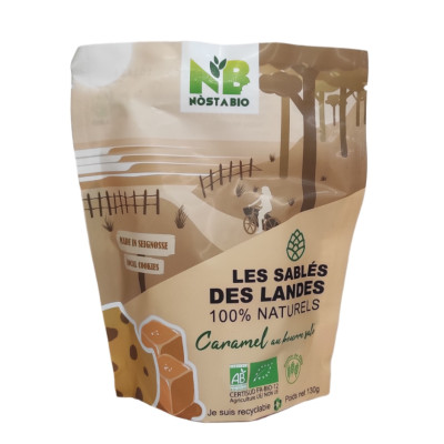 Sablés des Landes caramel au beurre salé - Nostabio