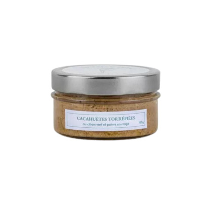 Pâte de cacahuètes torréfiées au citron vert & poivre sauvage - Domaine Terra