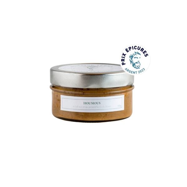 Houmous à l'ail noir & piment fumé du Béarn - Domaine Terra