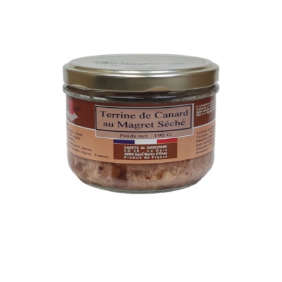 Terrine de canard au magret séché - Les Cadets de Gascogne