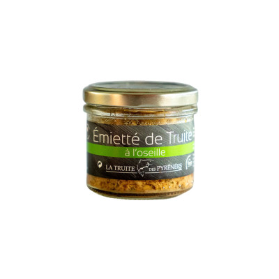 Émietté de truite à l'oseille