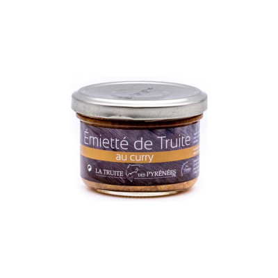 Emietté de truite au curry - La Truite des Pyrénées