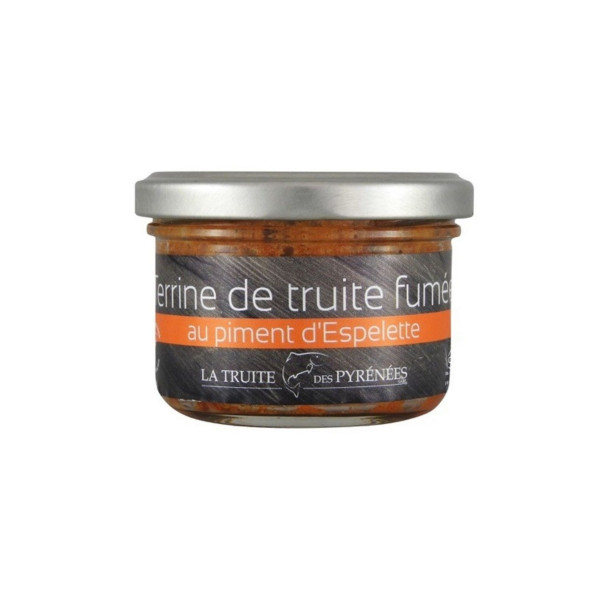Terrine de truite fumée au piment d'Espelette
