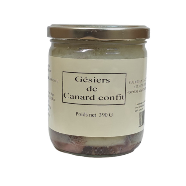 Gésiers de canard confits - Les Cadets de gascogne