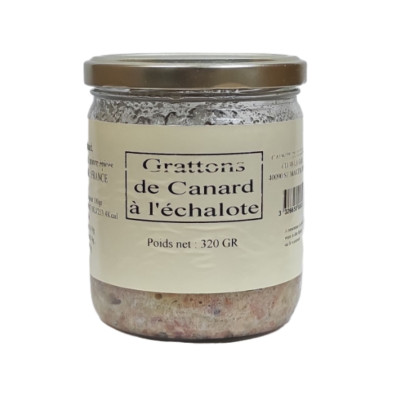 Grattons de canard à l'échalote - Les Cadets de gascogne
