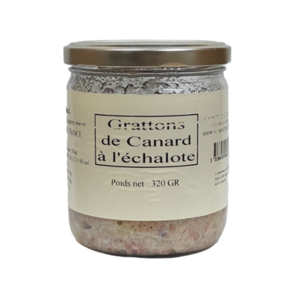 Grattons de canard à l'échalote - Les Cadets de gascogne