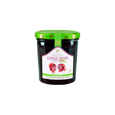 Confiture de cerise noire au fructose - Maison Francis Miot