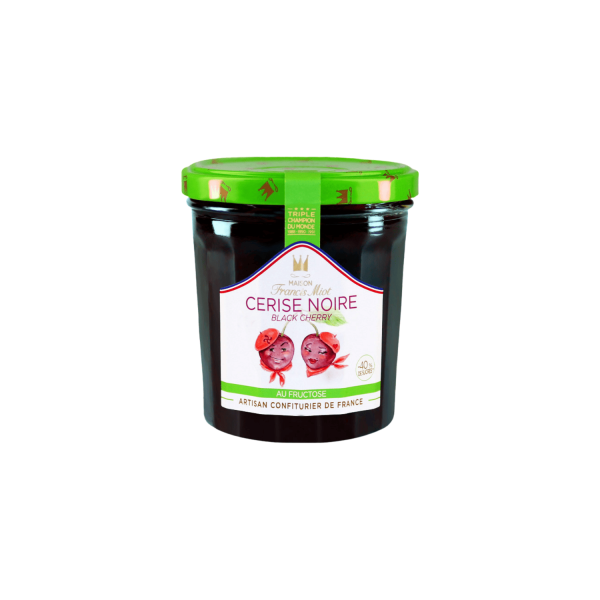 Confiture de cerise noire au fructose - Maison Francis Miot