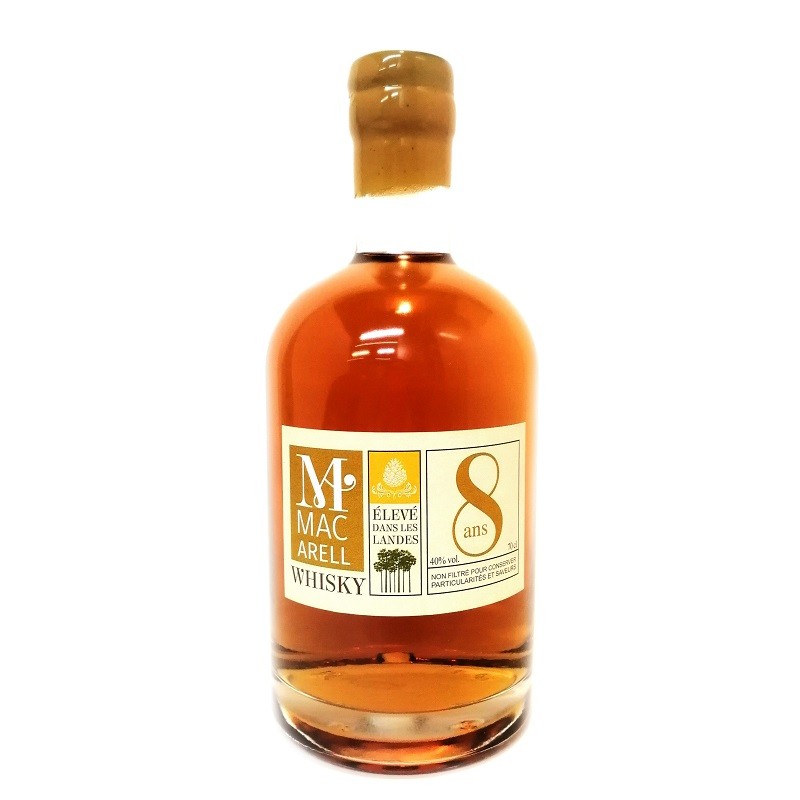 Whisky "Mac ARELL" 8 ans finition Côtes de...
