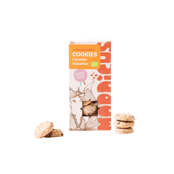 Cookie caramel & noisette - Biscuiterie Mordicus