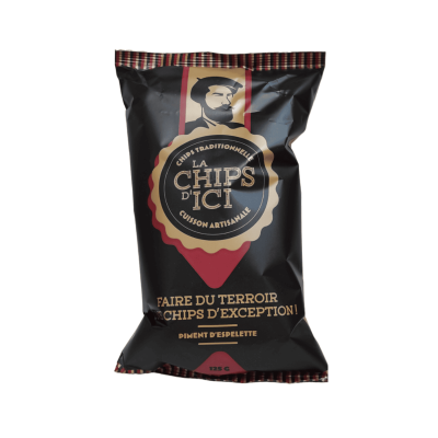 Chips d'ici Piment d'Espelette - Tchanqué