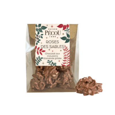 Roses des sables chocolat lait  - Pécou