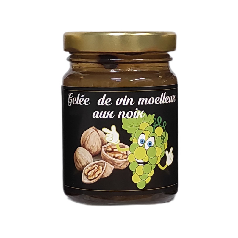 Gelée vin moelleux et noix - EI Baillard Gelée vin moelleux et noix - EI Baillard