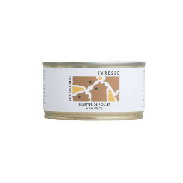 Ivresse rillettes poulet à la bière