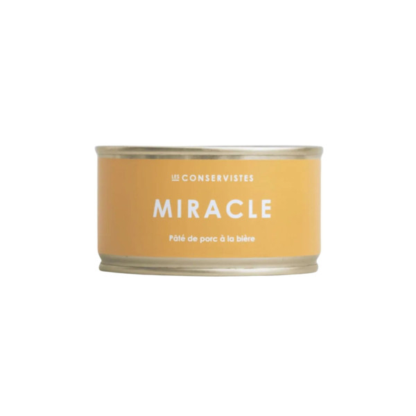 Miracle - Pâté de porc à la bière de Lugazaut - Les Conservistes