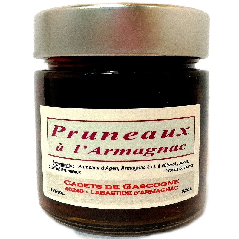 Pruneaux à l'Armagnac - 0,20cl