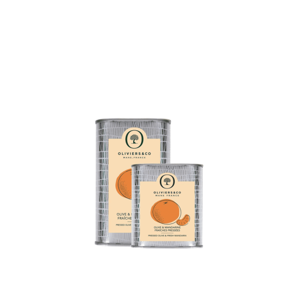 Spécialité à base d'huile d'olive mandarine