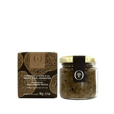 Concassé d'Olive à la truffe d'été (Tuber aestivum vitt 3%)