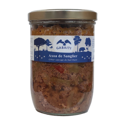 Axoa de sanglier sauvage du Sud-Ouest - Gabaïti Axoa de sanglier sauvage du Sud-Ouest - Gabaïti