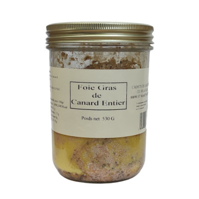 Foie gras de canard entier