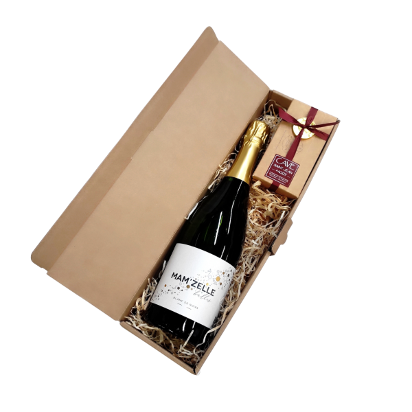 Coffret bulles et chocolats
