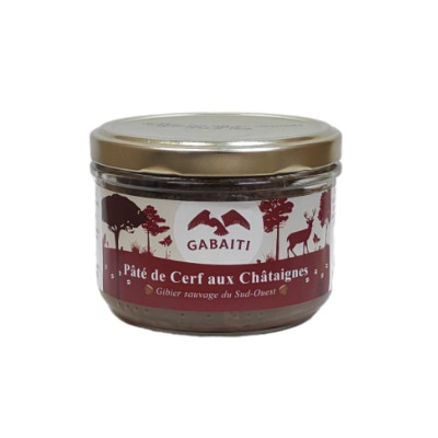 Pâté de cerf sauvage à la châtaigne