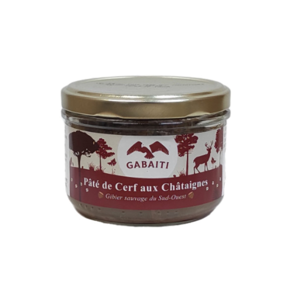Pâté de cerf sauvage à la châtaigne
