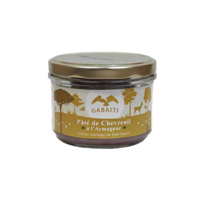 Pâté de chevreuil a l'armagnac