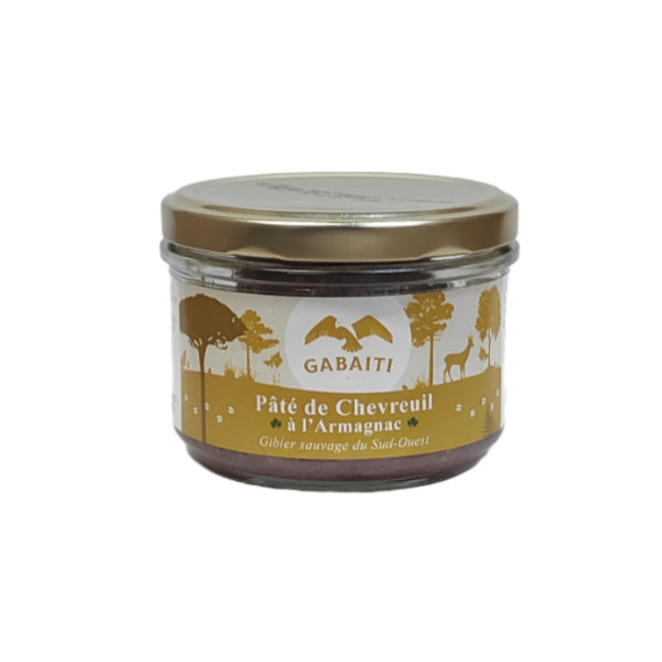 Pâté de chevreuil a l'armagnac