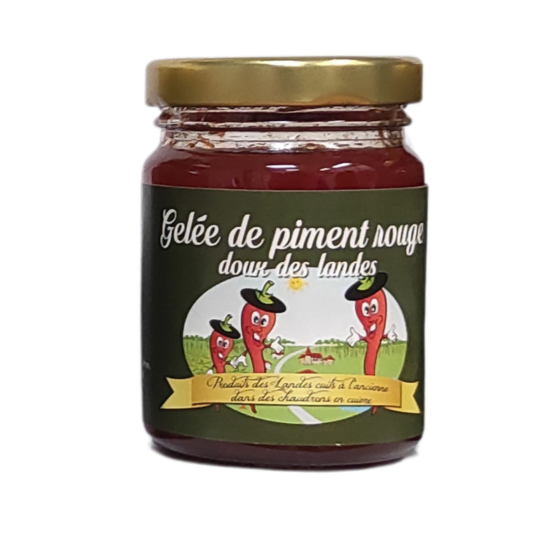 Gelée piment doux des Landes - EI Baillard Gelée piment doux des Landes - EI Baillard